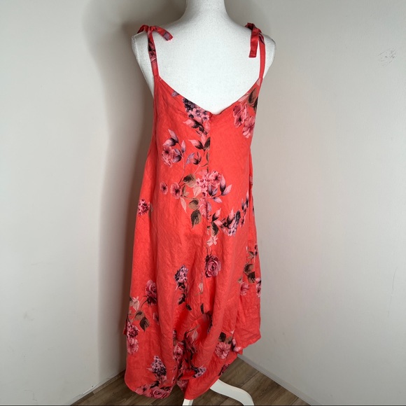 Kaktus Linen Harem Jumpsuit Size M - Picture 5 of 14